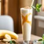 Banana Caramel Kefir Smoothie