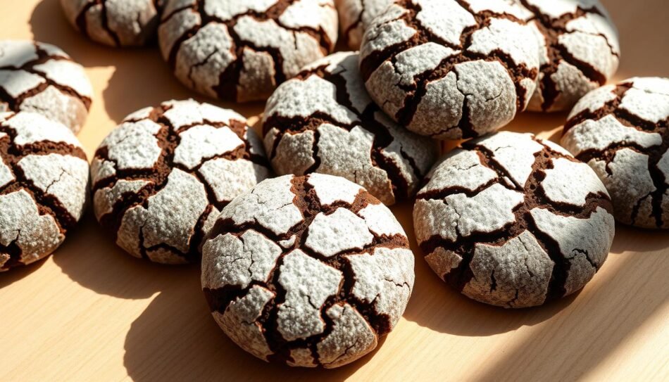 Chocolate Crinkle Cookies