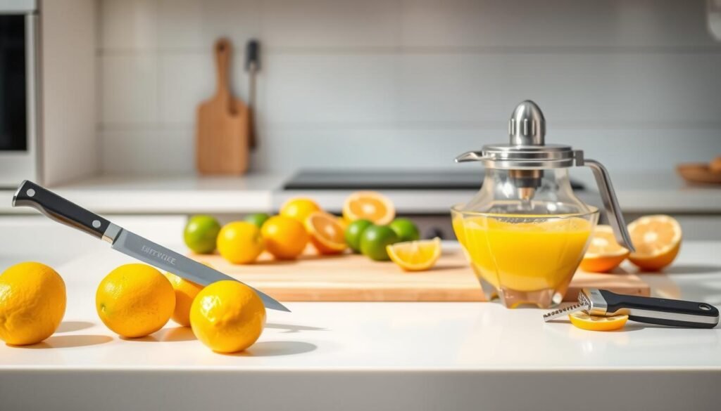 Citrus Preparation Tools