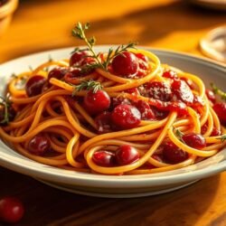 Cranberry Spaghetti