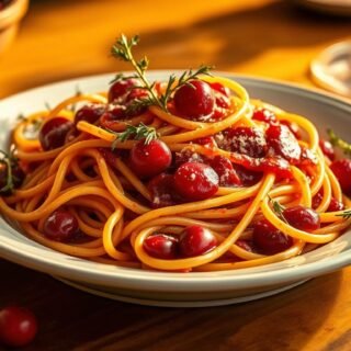 Cranberry Spaghetti