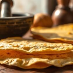 Homemade Nixtamal Tortillas