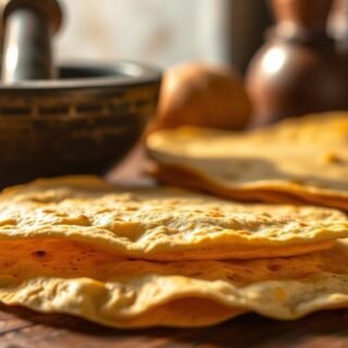 Homemade Nixtamal Tortillas