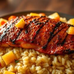Jerk Chicken Pineapple Bowl