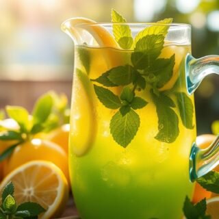 Mint Tea Punch