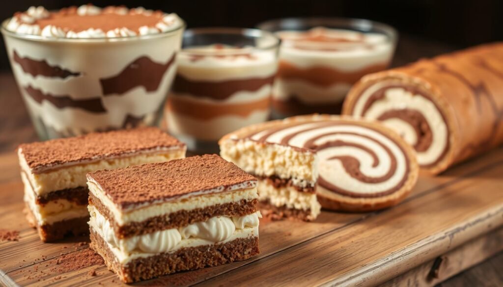 Tiramisu Cake Variations