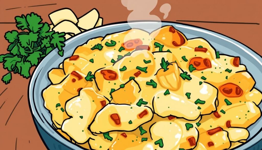 Image of a ranch chicken potato casserole recipe