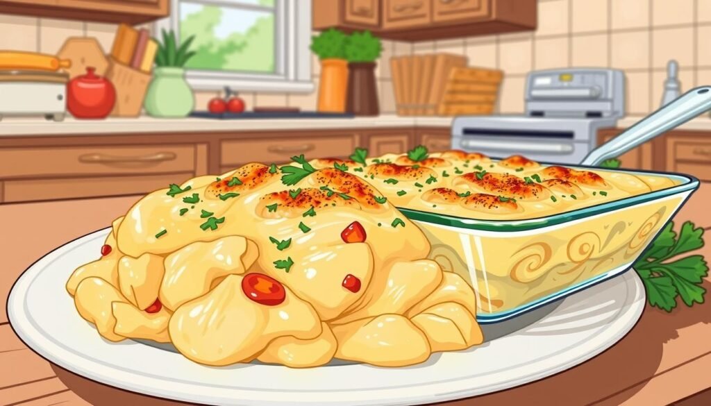 Image of chicken tetrazzini casserole recipe